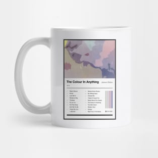 The Colour in Anything Tracklist Mug